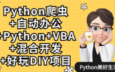 【网易云课堂-1209346809】Python爬虫+Excel/VBA办公自动化